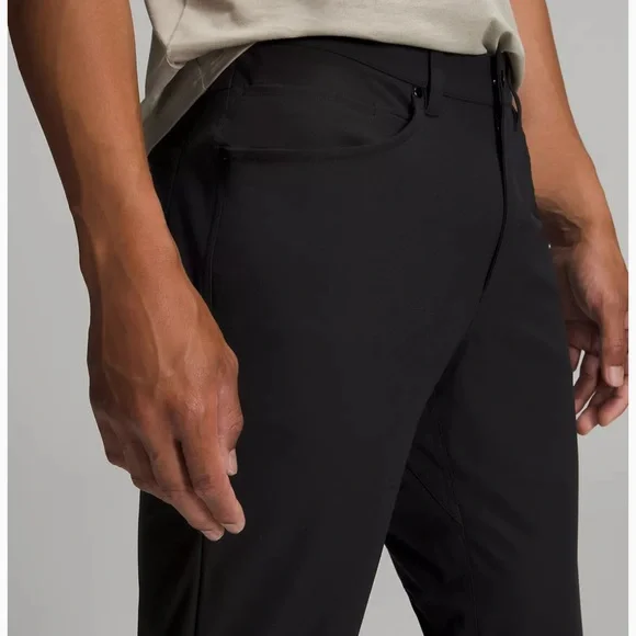 Lululemon men’s ABC Slim-Fit 5 Pocket Pant 32L Warpstreme casual dress pant